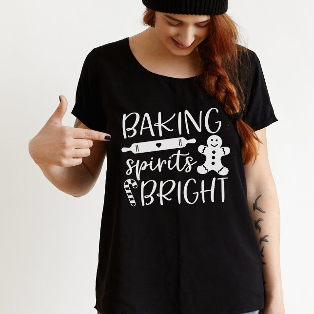 Camiseta Natal das mulheres negras brilhantes (Criador carregado)
