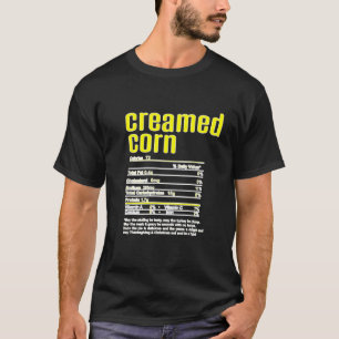 Camiseta Natal de Ação de Graças Chamado Corn Nutritional F