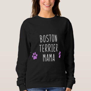 Camiseta Natal de Boston Terrier Mama Engraçado