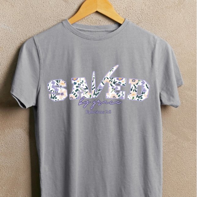 Camiseta Natal de citação de fé personalizada (Criador carregado)