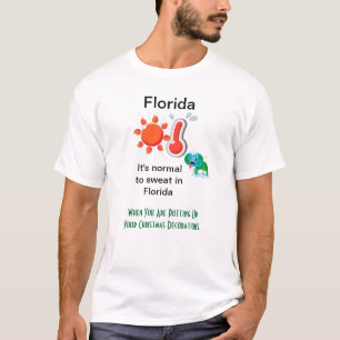 Camiseta Natal de Florida