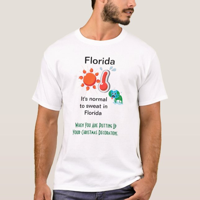 Camiseta Natal de Florida (Frente)