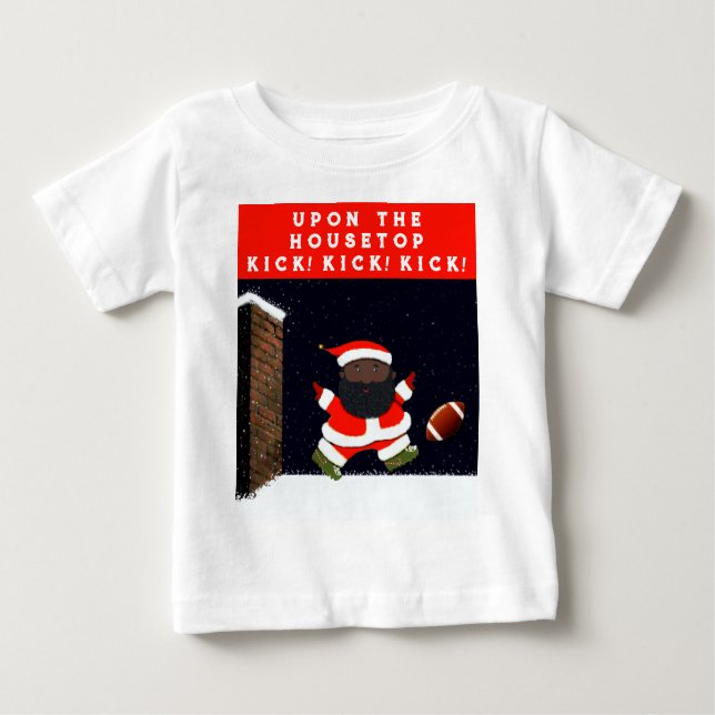 Camiseta Natal de futebol (Frente)