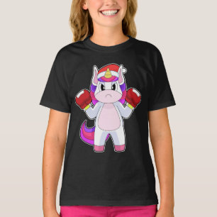 Camiseta Natal de Luta de Unicórnio