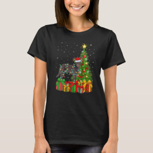 Camiseta Natal de Natal Papais noeis de Natal Dog Kelpie au