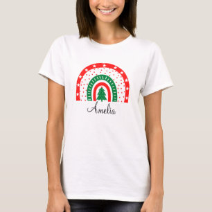 Camiseta Natal de Nome Personalizado