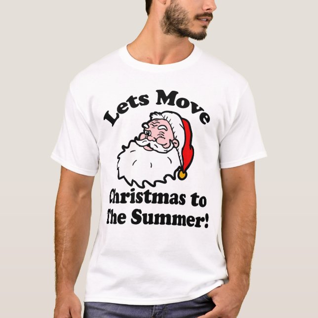 Camiseta Natal de Verão (Frente)