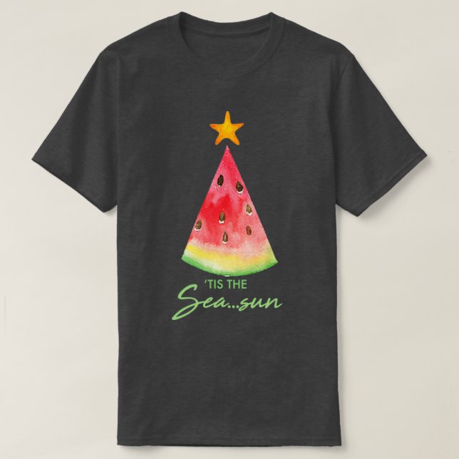 Camiseta Natal de Verão (Frente do Design)