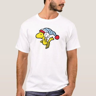 Camiseta natal de woodstock