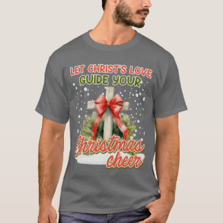 Camiseta Natal Deixe os Cristos adorarem seu Natal Cheque v