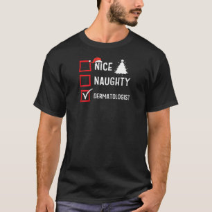 Camiseta Natal Dermatologista Malvado Engraçado Férias Lega