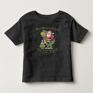 Camiseta "Natal Dino-Mite: