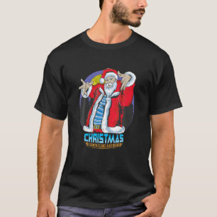 Camiseta Natal "DJ Papai Noel"