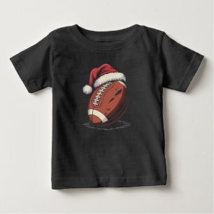 Camiseta Natal do American Futebol Santa Hat Esportivo