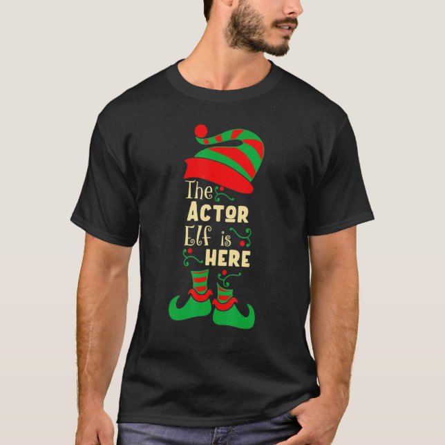Camiseta Natal do Ator Elf Matando (Frente)