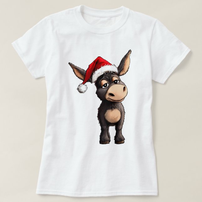 Camiseta Natal do Burro (Frente do Design)