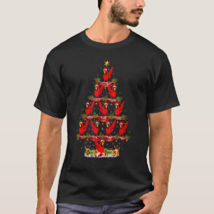 Camiseta Natal do Cardinho dos Papais noeis de Natal do Nor