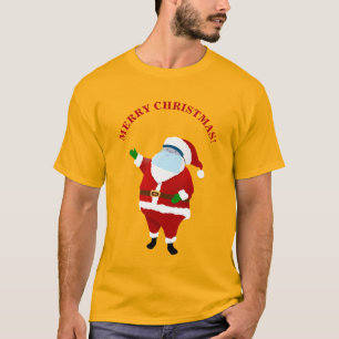 Camiseta Natal do Covid feliz