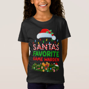 Camiseta Natal do diretor de jogos favorito dos Papais noei