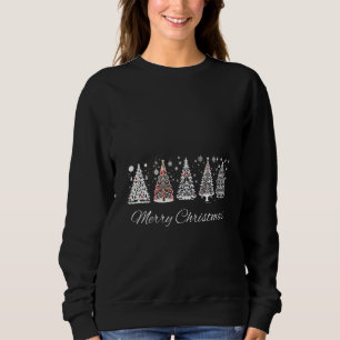 Camiseta Natal do Doodle da Árvore de Natal Russo, Natal da