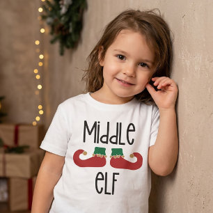 Camiseta Natal do Elfo do Meio