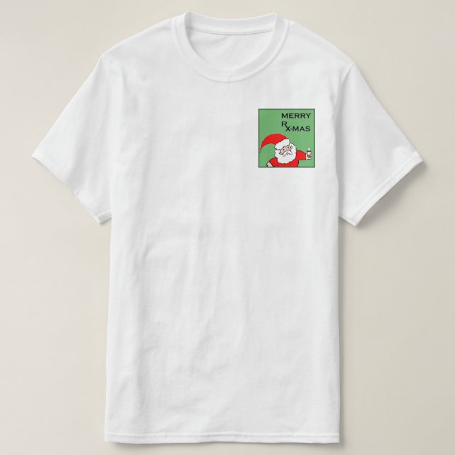 Camiseta Natal do Farmacêutico (Frente do Design)