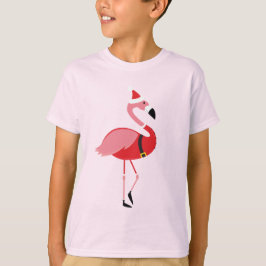 Camiseta Natal do Flamingo