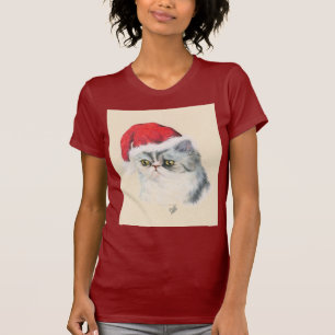 Camiseta Natal do gato