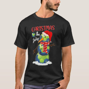 Camiseta Natal Do Homem De Neve Do Baile Do Sabor Do Xmas S