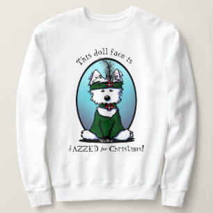 Camiseta Natal do KiniArt Westie