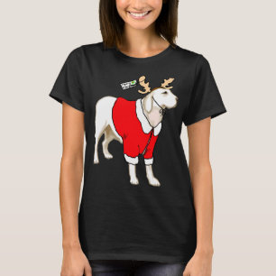 Camiseta Natal do laboratório amarelo