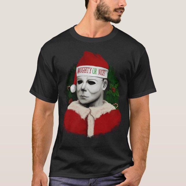 Camiseta Natal do Michael Myers (Frente)