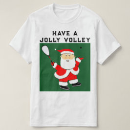 Camiseta Natal do Squash Player