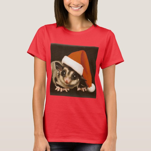 Camiseta Natal do Sugar Glider (Frente)