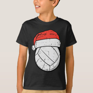 Camiseta Natal do Voleibol Santa Hat Esportivo