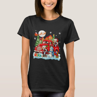 Camiseta Natal Dois Papais noeis Labrador Retrievers Na Pic