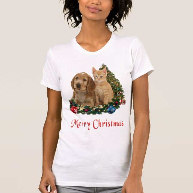 Camiseta Natal dos Animais (Frente)