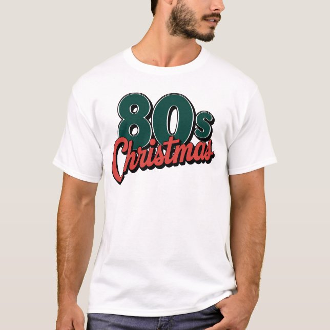 Camiseta Natal dos anos 80 (Frente)