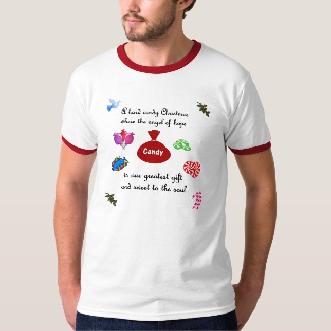 Camiseta Natal dos doces duros (Frente)