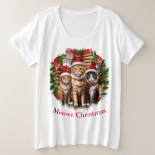 Camiseta Natal dos Gatos