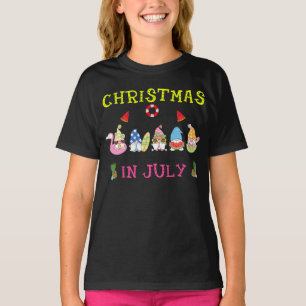 Camiseta Natal dos Gnomos em 4 de julho