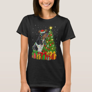 Camiseta Natal dos Papais noeis de Natal Ridgeback Dog Ridg