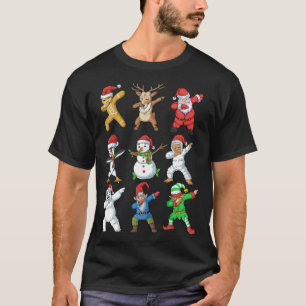 Camiseta Natal dos Papais noeis Elf Amigos