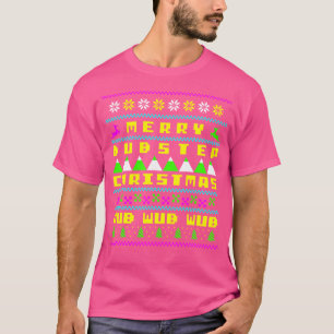Camiseta Natal Dubstep Alegre Wub Techno Dj Raver Páscoa