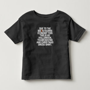 Camiseta Natal Economia Biden Harris Engraçado