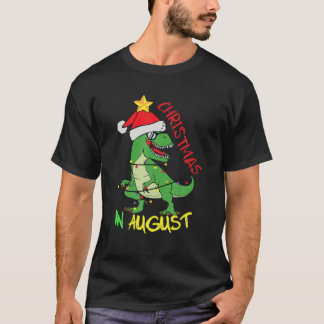 Camiseta Natal Em Agosto