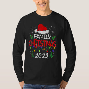 Camiseta Natal em Família 2022 Conjuntos Combinando   Esqua