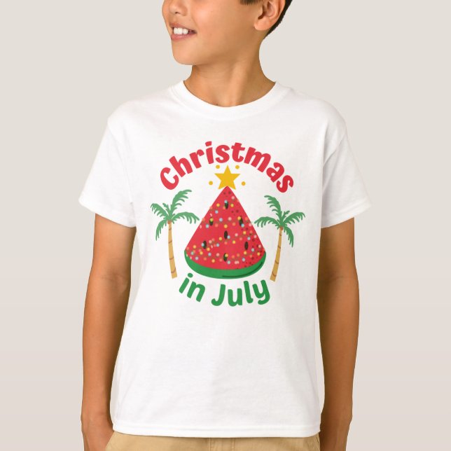 CAMISETA NATAL EM JULHO (Frente)