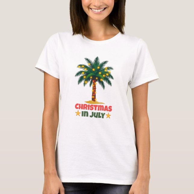 Camiseta Natal Em Julho (Frente)