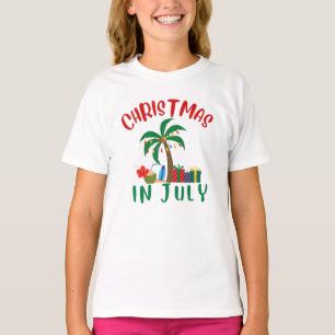 Camiseta Natal Em Julho
